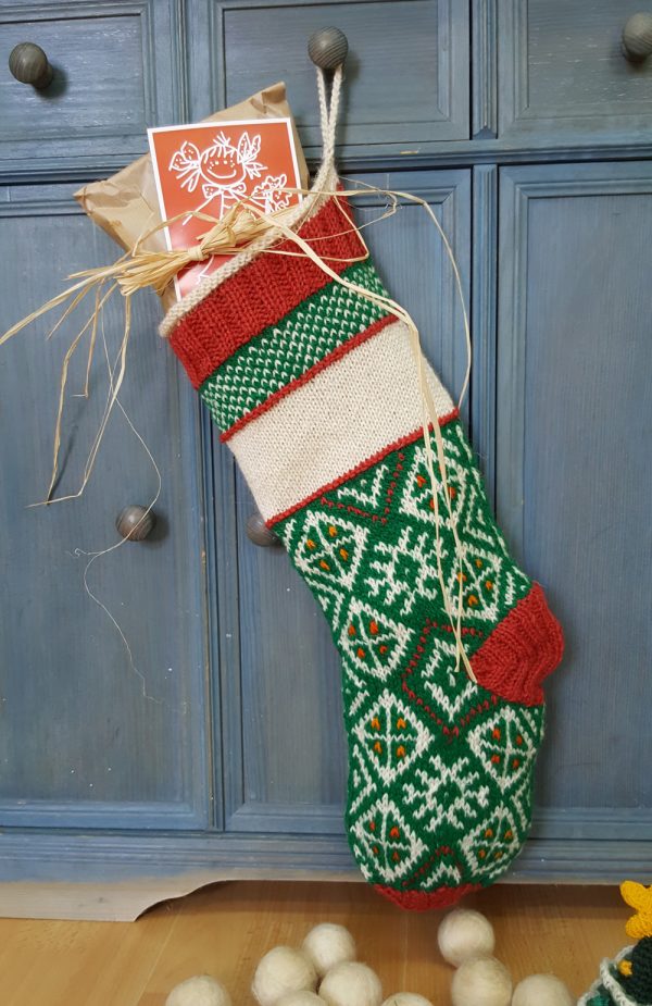 Christmas Stocking Traditional Pattern