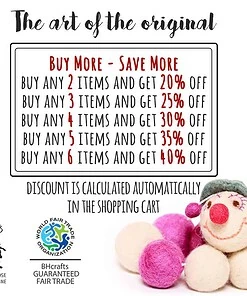 Quantity discount chart offering up to 40% off for bulk purchases.