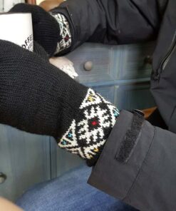 Black gloves