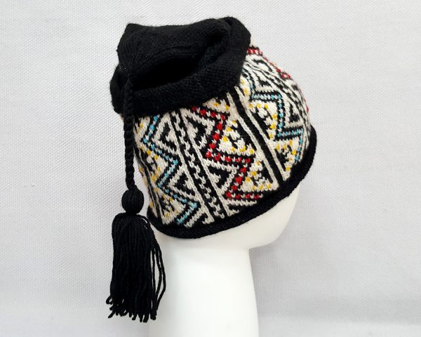 Traditional pattern winter cap