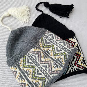 traditional pattern beanie