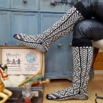 Slipper Socks - Long Black