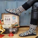 Slipper Socks with Leather Sole