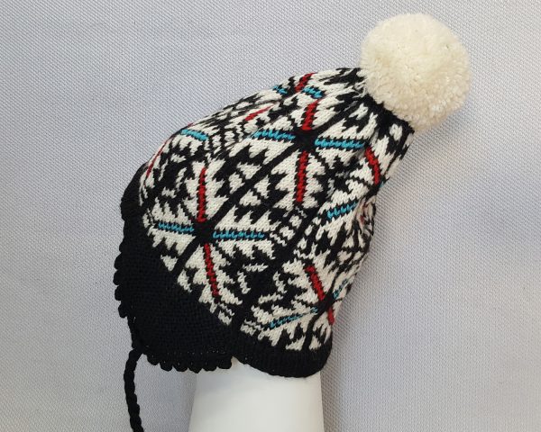 Knit Hat with Ear Flaps
