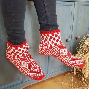 Red Slipper Socks