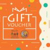 BHcrafts meaningful gift card with simple elegant design and text 'Give the Meaningful Gift'.