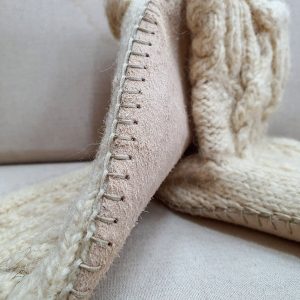 Slipper Socks with Leather Sole