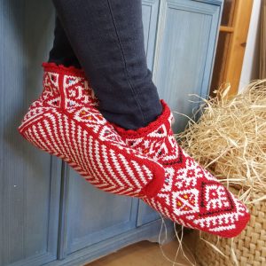 Red Slipper Socks