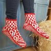 Red Slipper Socks
