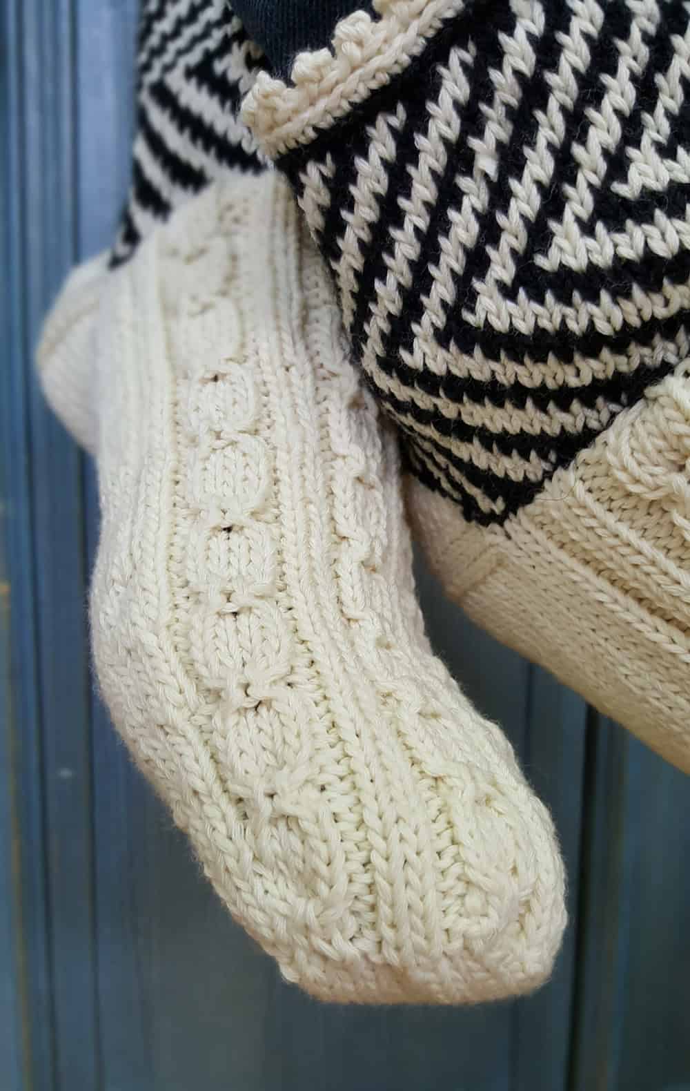 White Slipper Socks