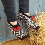 Slipper Socks - Short Black