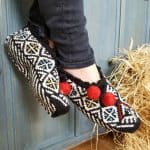 Slipper Socks - Short Black