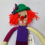 Knitted Toy – Clown Momo