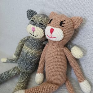 Wool crochet soft toy