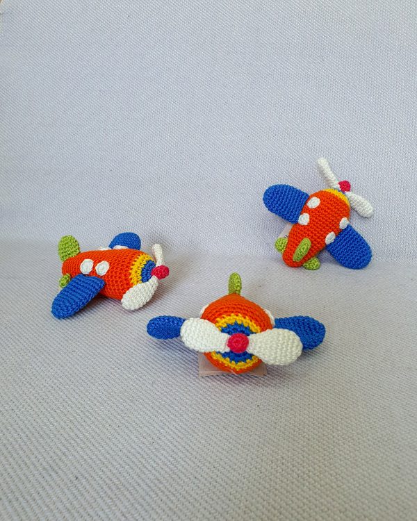 crochet airplanes toy