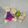 purple Crochet Teddy Bear