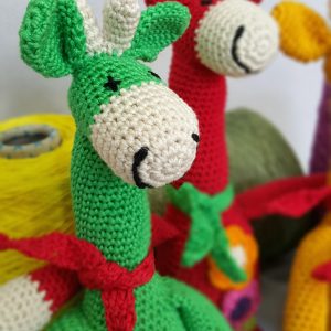 Crochet Giraffe Toy
