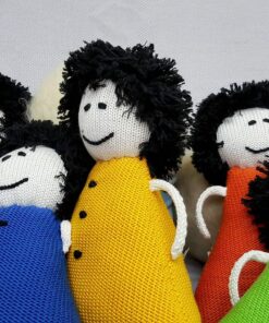 Yellow soft doll