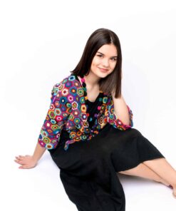 Alternative view of Patchwork Bolero
