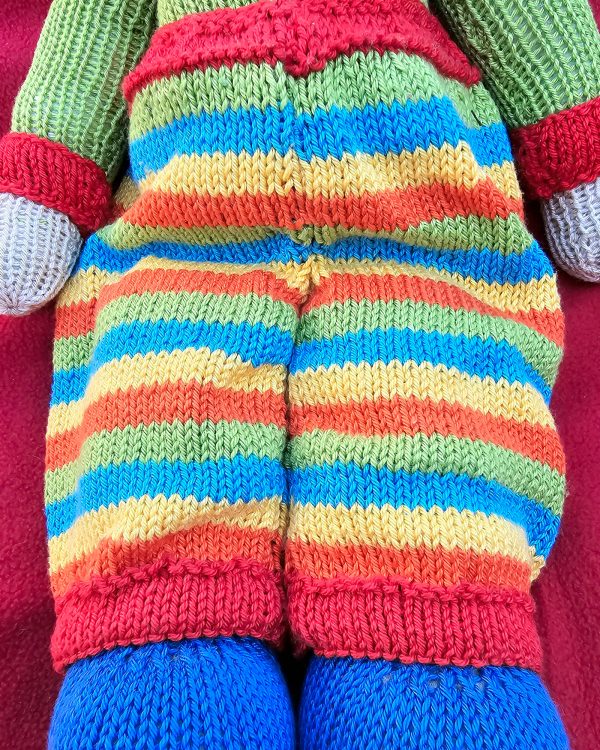 Knitted Toy – Clown Momo - Image 5