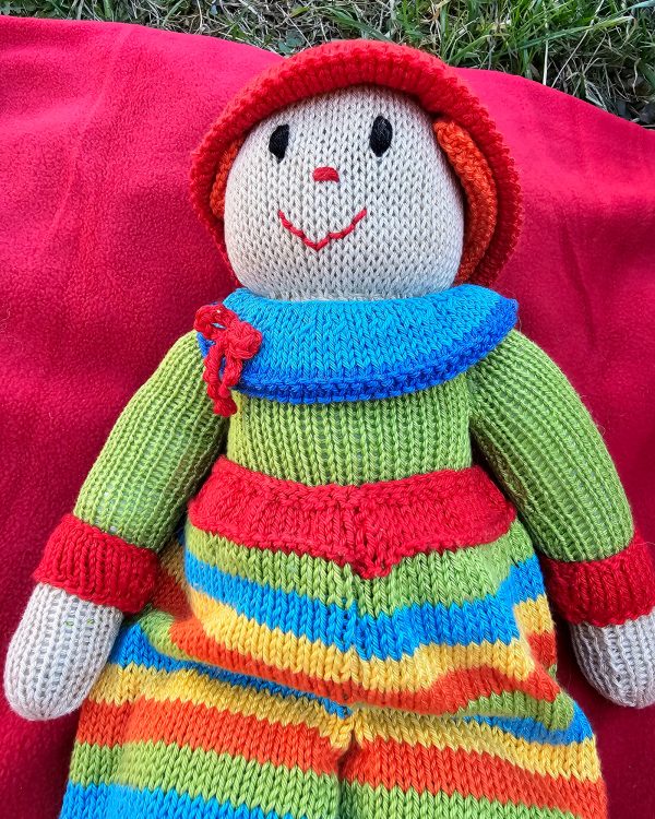 Knitted Toy – Clown Momo - Image 4