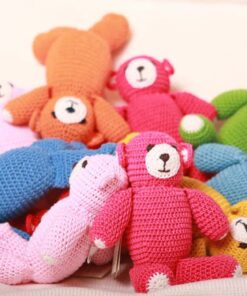 Alternative view of Brundo the Crochet Teddy Bear