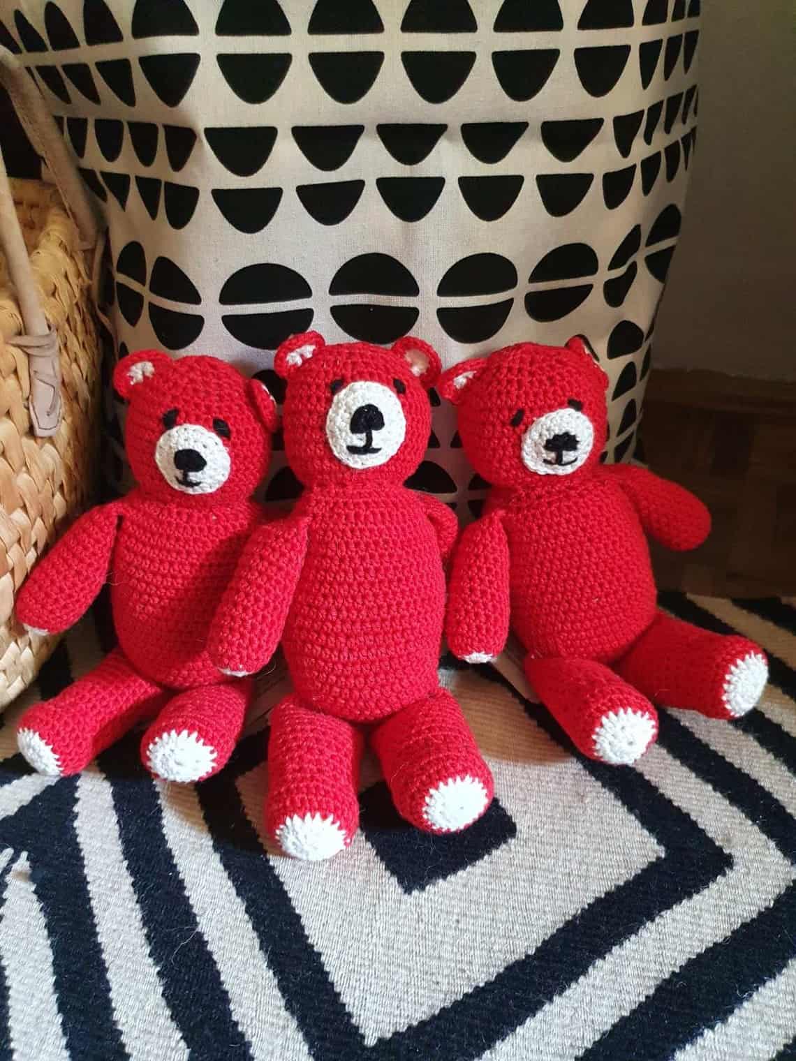 Brundo the Crochet Teddy Bear - Image 4