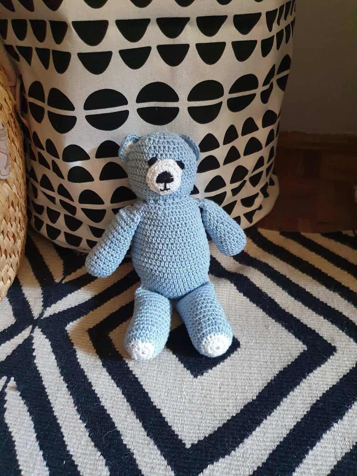 Brundo the Crochet Teddy Bear - Image 8