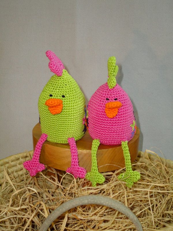 Crochet Chicken Toy