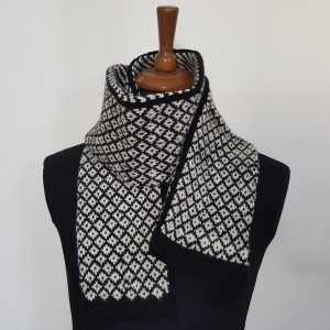 fair trade knitted scarf
