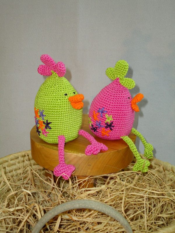 Amigurumi Chicken Toy