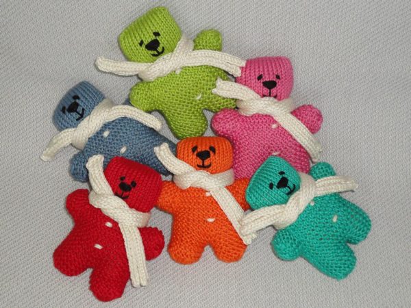 Rainbow Teddy Bears
