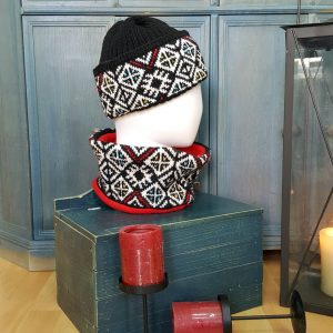 traditional pattern circle scarf