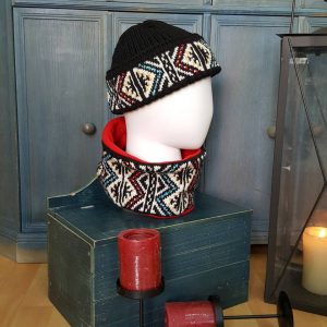 Winter Jacquard scarf