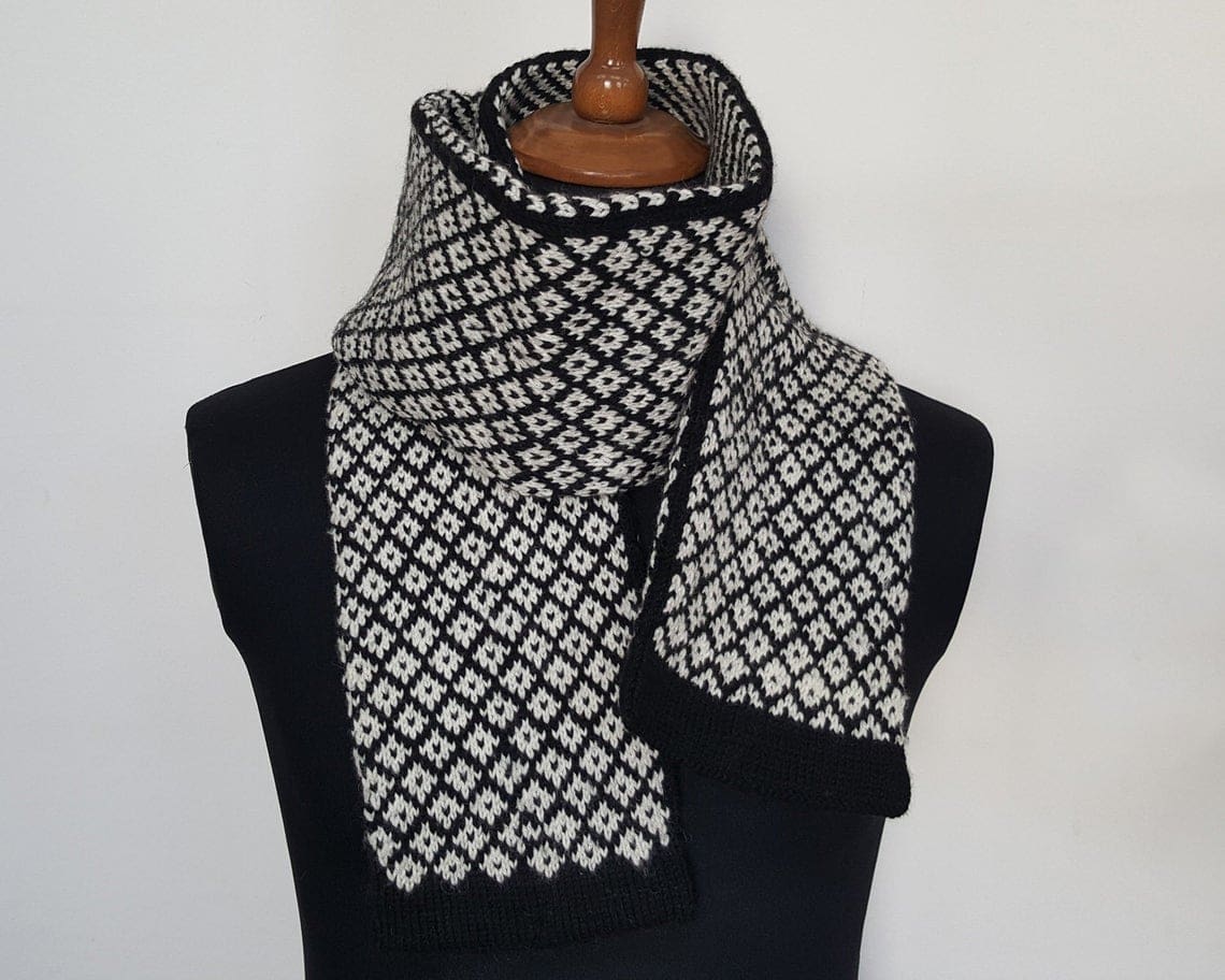 cold weather winter scarf