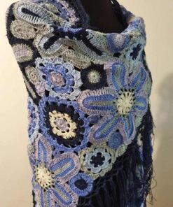handknit stole