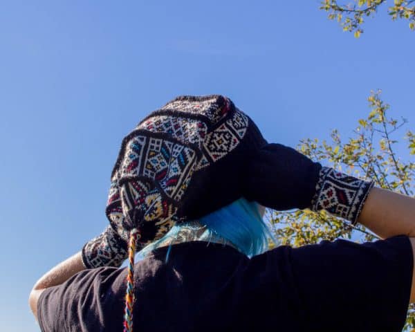 Hat Made Combining Several Traditional Patterns