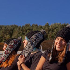 Hat with Long Earflaps