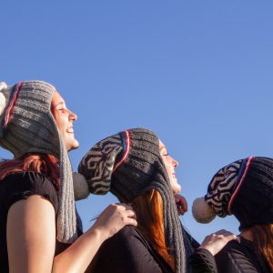 Alternative view of Winter hat with long earflaps