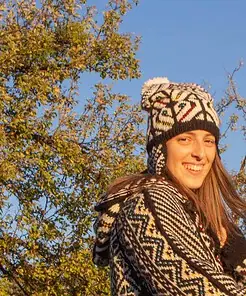 Jacquard Knit Hat