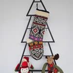 Personalized Christmas Stocking - Sophisticated Look