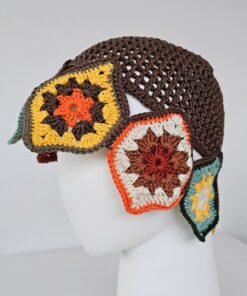 Crocheted hat (Patchwork)