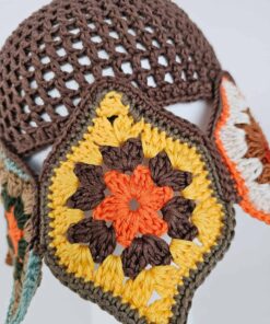 Alternative view of Crocheted hat (Patchwork)