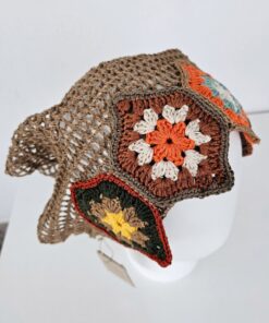 Alternative view of Crocheted headscarf (Patchwork)