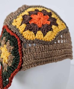 Alternative view of Crocheted hat (Patchwork)
