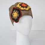 Crocheted hat (Patchwork)