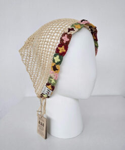 Crocheted headscarf (Patchwork)