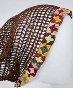 Alternative view of Crocheted headscarf (Patchwork)