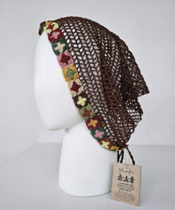 Crocheted headscarf (Patchwork)