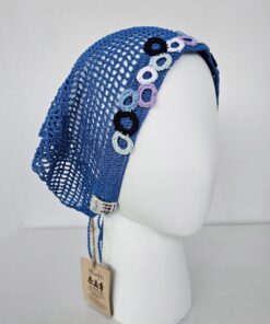 Crocheted headscarf (Circles)